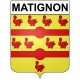 Stickers coat of arms Bégard adhesive sticker