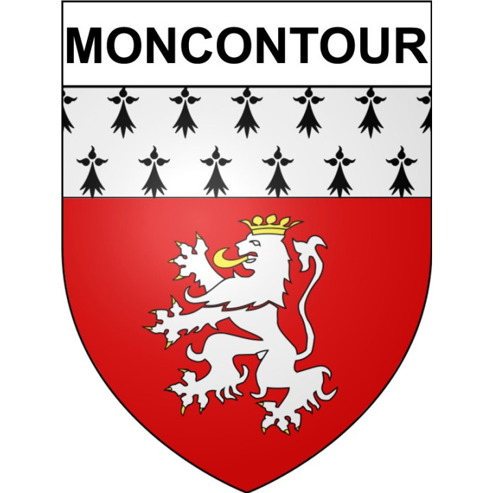 Stickers coat of arms Bégard adhesive sticker