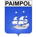 Paimpol 22 ville Stickers blason autocollant adhésif