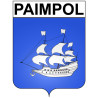 Stickers coat of arms Bégard adhesive sticker