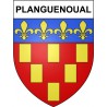 Planguenoual 22 ville Stickers blason autocollant adhésif