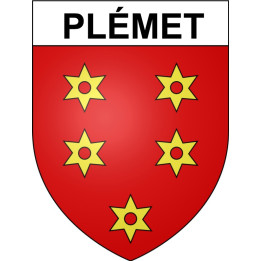 Stickers coat of arms Bégard adhesive sticker