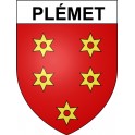 Plémet 22 ville Stickers blason autocollant adhésif