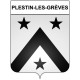 Plestin-les-Grèves 22 ville Stickers blason autocollant adhésif