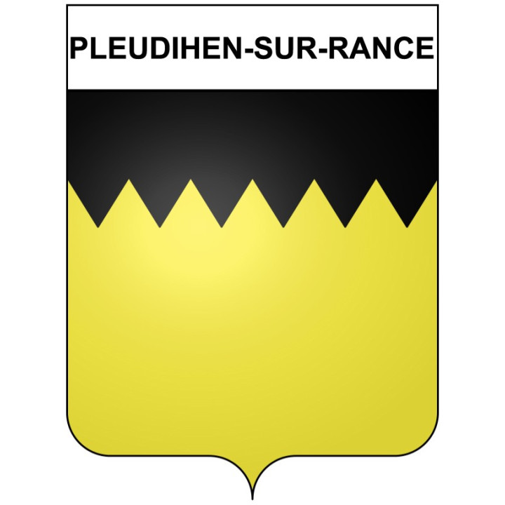 Pleudihen-sur-Rance 22 ville Stickers blason autocollant adhésif