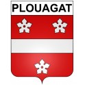 Plouagat 22 ville Stickers blason autocollant adhésif