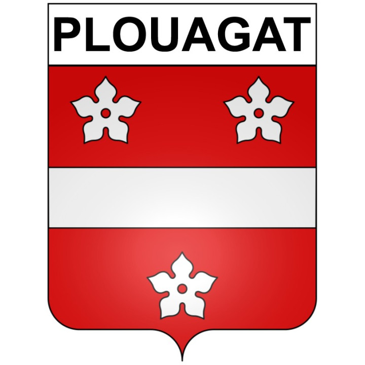 Bégard Sticker wappen, gelsenkirchen, augsburg, klebender aufkleber