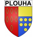 Plouha 22 ville Stickers blason autocollant adhésif
