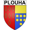 Stickers coat of arms Bégard adhesive sticker