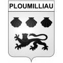 Ploumilliau 22 ville Stickers blason autocollant adhésif