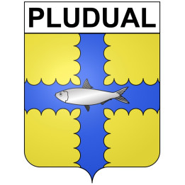 Stickers coat of arms Bégard adhesive sticker