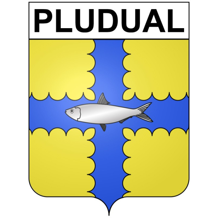 Stickers coat of arms Bégard adhesive sticker