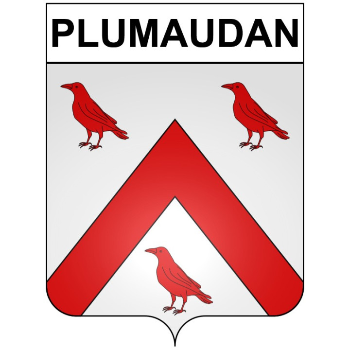 Pegatinas escudo de armas de Bégard adhesivo de la etiqueta engomada