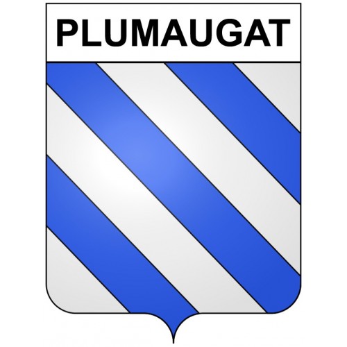 Plumaugat 22 ville Stickers blason autocollant adhésif