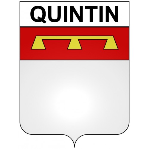 Quintin 22 ville Stickers blason autocollant adhésif