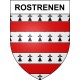 Rostrenen 22 ville Stickers blason autocollant adhésif