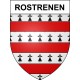 Stickers coat of arms Rostrenen adhesive sticker
