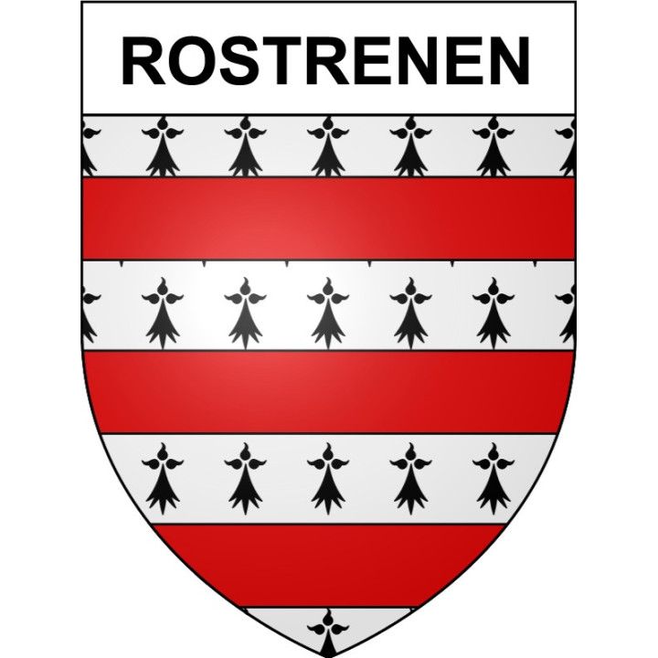 Stickers coat of arms Bégard adhesive sticker