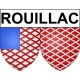 Rouillac 22 ville Stickers blason autocollant adhésif
