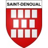 Saint-Denoual 22 ville Stickers blason autocollant adhésif