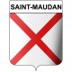 Saint-Maudan 22 ville Stickers blason autocollant adhésif