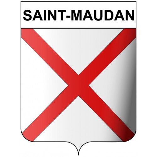 Pegatinas escudo de armas de Bégard adhesivo de la etiqueta engomada