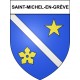 Saint-Michel-en-Grève 22 ville Stickers blason autocollant adhésif