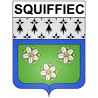 Squiffiec 22 ville Stickers blason autocollant adhésif