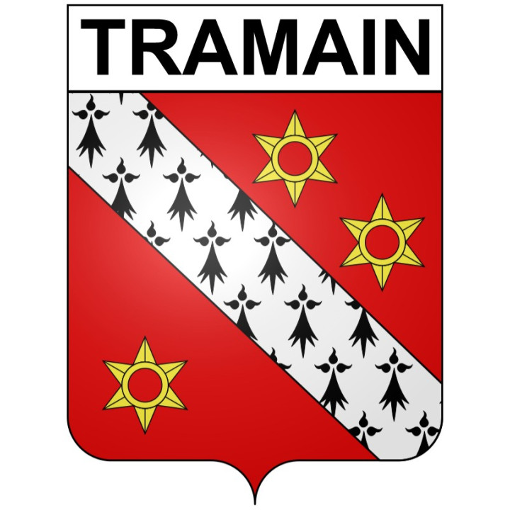 Pegatinas escudo de armas de Bégard adhesivo de la etiqueta engomada