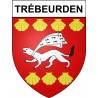 Trébeurden 22 ville Stickers blason autocollant adhésif