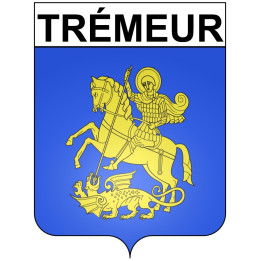 Stickers coat of arms Bégard adhesive sticker
