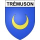 Trémuson 22 ville Stickers blason autocollant adhésif