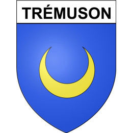 Trémuson 22 ville Stickers blason autocollant adhésif