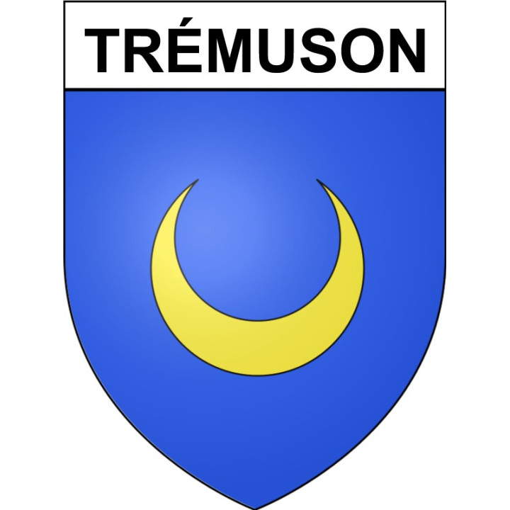 Trémuson 22 ville Stickers blason autocollant adhésif