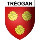 Pegatinas escudo de armas de Bégard adhesivo de la etiqueta engomada