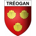 Pegatinas escudo de armas de Bégard adhesivo de la etiqueta engomada