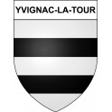 Yvignac-la-Tour 22 ville Stickers blason autocollant adhésif