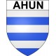 Ahun 23 ville Stickers blason autocollant adhésif