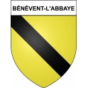 Bénévent-l'Abbaye 23 ville Stickers blason autocollant adhésif