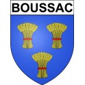 Boussac 23 ville Stickers blason autocollant adhésif