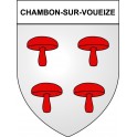 Chambon-sur-Voueize 23 ville Stickers blason autocollant adhésif