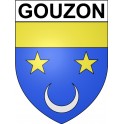 Stickers coat of arms Ahun adhesive sticker