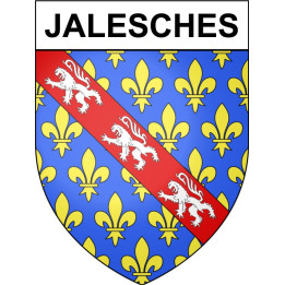 Stickers coat of arms Ahun adhesive sticker