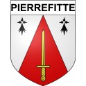 Pierrefitte 23 ville Stickers blason autocollant adhésif