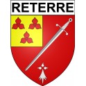 Reterre 23 ville Stickers blason autocollant adhésif