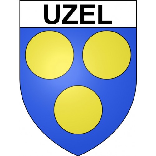 Uzel 22 ville Stickers blason autocollant adhésif