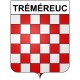 Stickers coat of arms Tréméreuc adhesive sticker