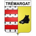 Stickers coat of arms Trémargat adhesive sticker