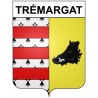 Trémargat 22 ville Stickers blason autocollant adhésif