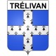 Adesivi stemma Trélivan adesivo